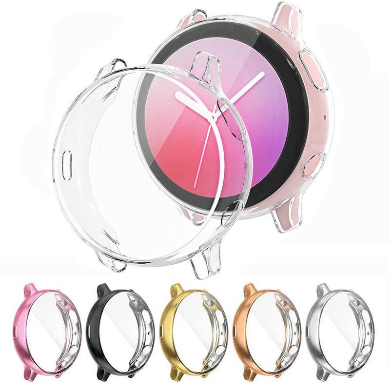 Ốp Lưng TPU Cho Samsung Watch 4 3 45mm 44mm 41mm 40mm Full Silicon Bảo Vệ Dành Cho Samsung Watch 4 Cổ Điển 46mm 42mm