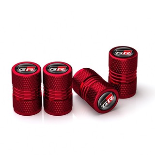 4 cái xe gr sport wheel lốp stem nắp van khí cho toyota gazoo racing vios raize wigo rush wish corolla cross veloz yaris ativ innova avanza altis fortuner hilux phụ kiện