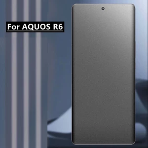 Cho AQUOS R6 Matte Bảo Vệ Màn Hình Mờ Mờ Không Có Vân Tay Bảo Vệ Toàn Diện Phim Hydrogel Mềm