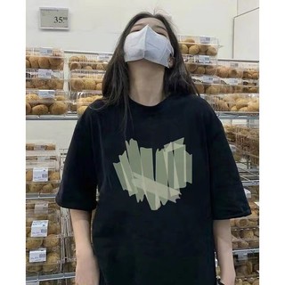 Áo thun cotton ngắn tay nam nữ cùng phong cách mùa hè in xu hướng tình yêu