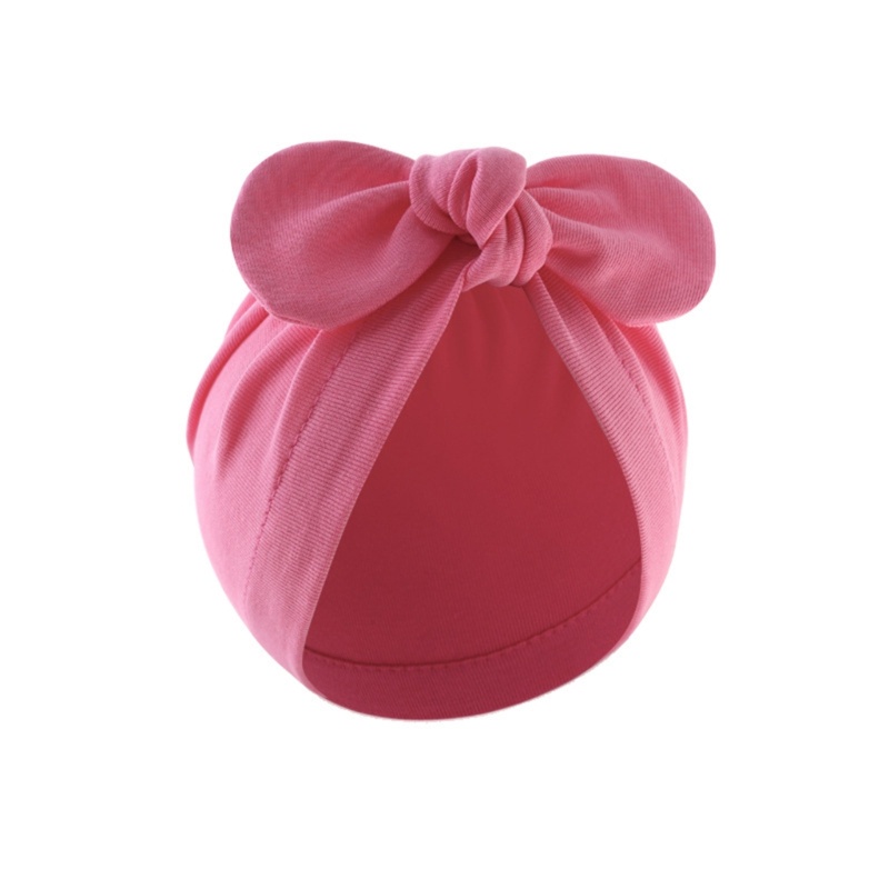 Innlike1 Mũ Trẻ Sơ Sinh Mũ Đầu Lâu Cho Bé Chống Gió Headwrap 0-6-12M Mũ Đội Đầu Unisex Sơ Sinh