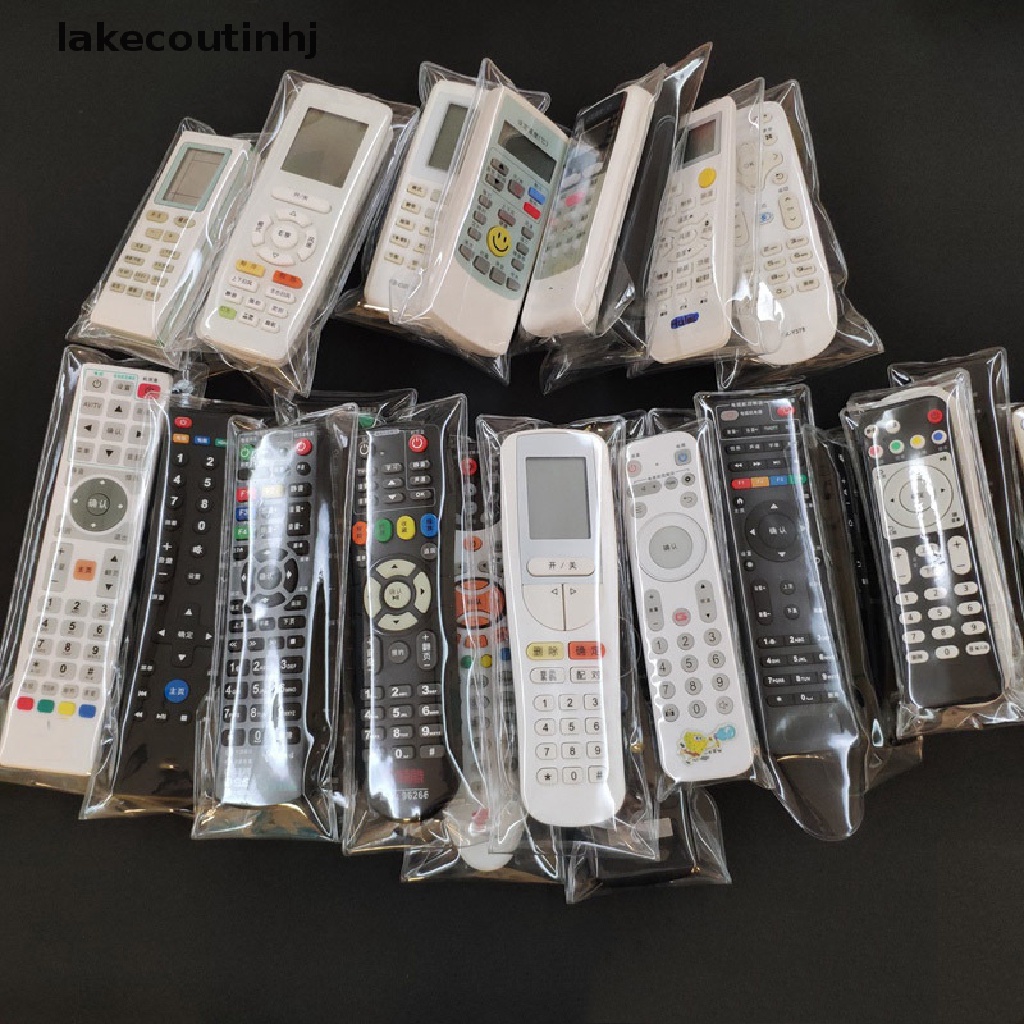 Vỏ Bọc Điều Khiển Từ Xa Bằng PVC Trong Suốt Chống Bụi Tiện Dụng Cho TV / Máy Lạnh
