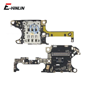 Cho HuaWei P40 Pro Sim Khe Cắm Thẻ Khay Giá Đỡ Micro Mic Module Kết Nối PCB Ban Cáp Mềm Thay Thế Các Bộ Phận