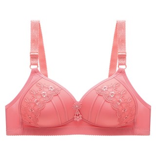 Áo Ngực Mỏng Không Gọng Cúp Lớn Thêu Họa Tiết luyoo34