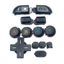 WU Dành Cho Mới 3DSXL Host Trọn Bộ Sửa Chữa D Pad A B X Y L R ZL Home ON OF Power Buttons