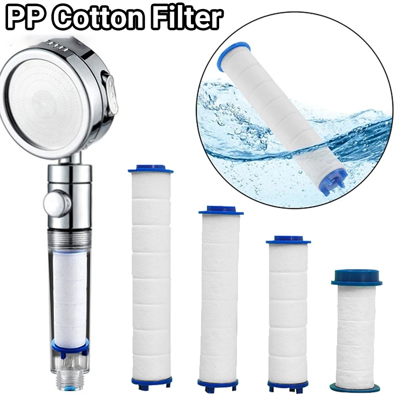 Đầu Lọc Vòi Hoa Sen Thay Thế Bằng PP Cotton 6 / 8 / 9.5 / 11.5cm