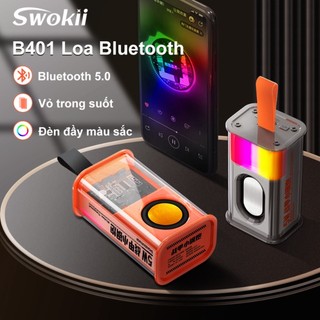 Loa Bluetooth Mini A36 Thiết Kế Trong Suốt đèn Led độc đáo,loa Không Dây Cầm Tay Nhỏ Gọn âm Thanh Hay Bass Chất
