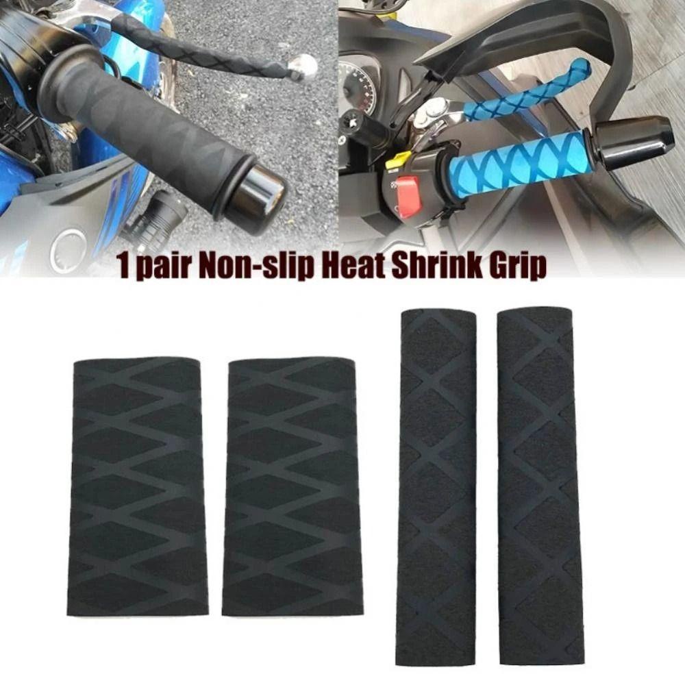 FANIELLAPOWELL 1 Cặp Tay Lái Xe Máy, Vỏ Co Nhiệt Nhiều Màu Co Nhiệt, Găng Tay Cầm Cao Su ATV Cho R1250GS / ADV / 1200GS