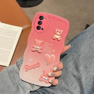 ốp lưng OPPO Reno 4 OPPO Reno 5 Ốp Điện Thoại tpu Mềm Họa Tiết Hoạt Hình 3D Cho OPPO Reno 4 OPPO Reno5 OPPO Reno6 Reno 4 4G MMX