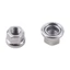 DELMER Xe Đạp Hub Hạt Phía Trước Phía Sau Phụ Kiện Đường Cố Định Bánh Răng MTB Phụ Kiện Xe Đạp M9 M10