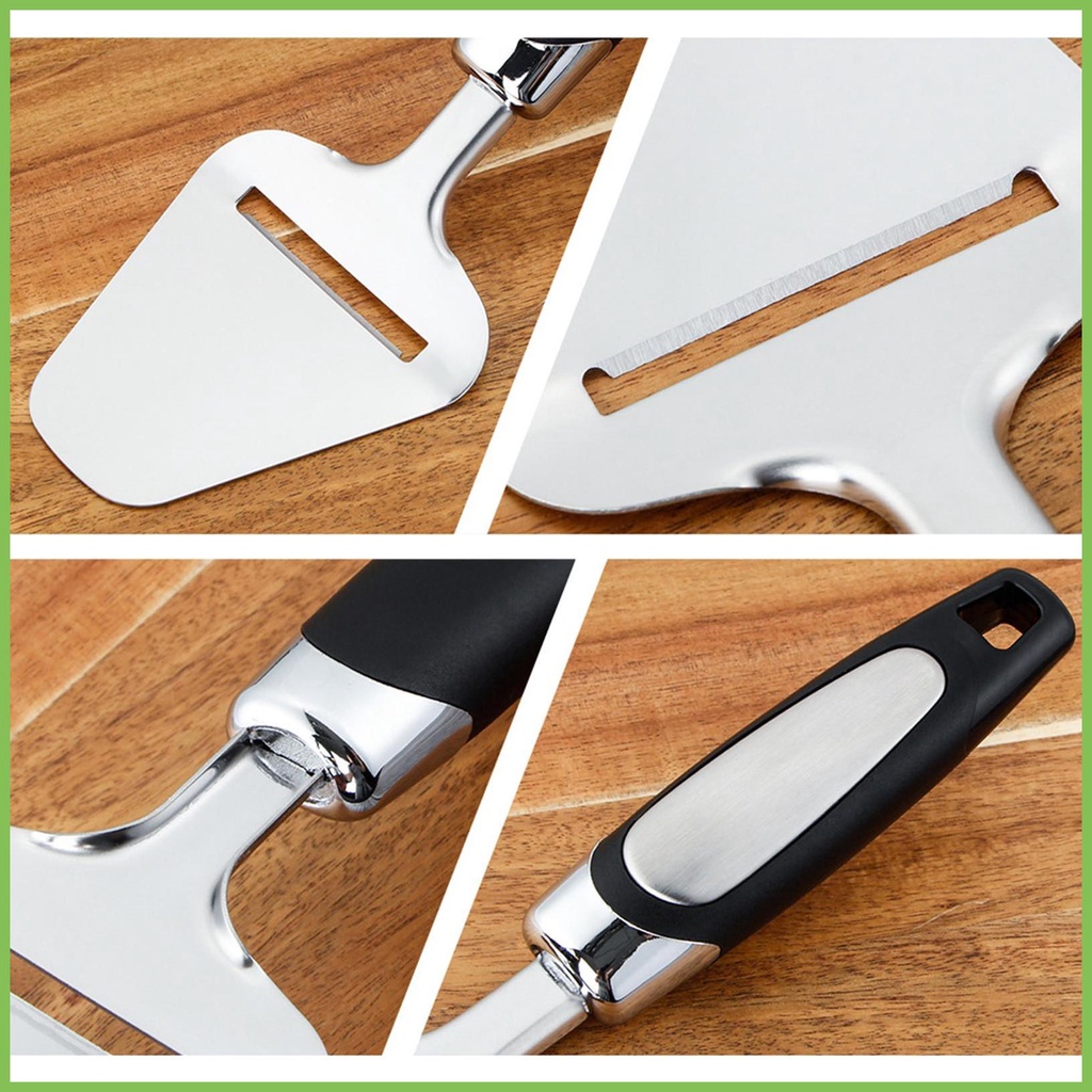 Cheese slicer thép không gỉ heavy duty cheese shaver shovelmulti-function cheese slicer cake pizza shovel gelhvn