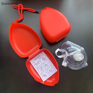 Queenten 1pc hô hấp nhân tạo mặt nạ van thở one-way mặt nạ thở cpr qt