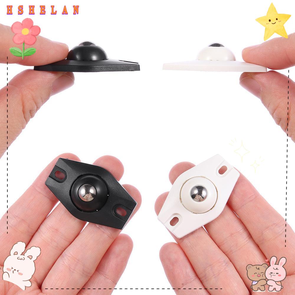 Set 4 Bánh Xe Ròng Rọc Mini Xoay 360 Độ Bằng Inox Không Gây Tiếng Ồn ...