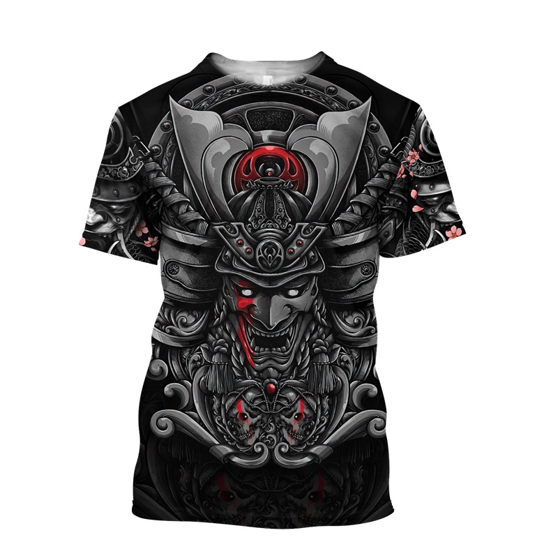 Áo Thun Ngắn Tay In Hình Rồng 3D Viking Thời Trang Mùa Hè 2023 Dành Cho Nam