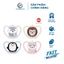 Bộ 2 Ti Giả NUK Space Silicone An Toàn dành cho bé 0-36m