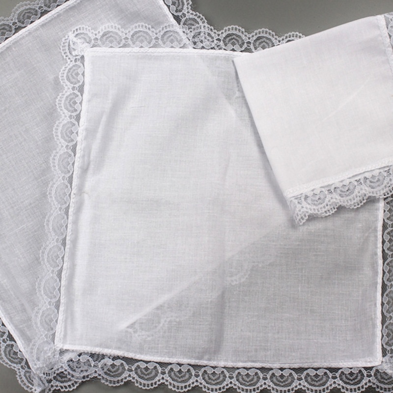Khăn Tay Cotton Thấm Hút Thêu Họa Tiết Cho Nam Nữ