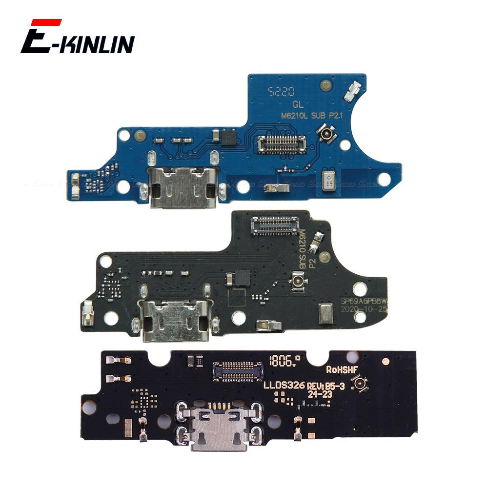 Đế sạc nguồn Cổng sạc USB Bảng cắm Cáp mềm cho Motorola Moto E4 E5 E6 E7 Play Go Plus E6s Global E6i E7i Power Thay thế các bộ phận