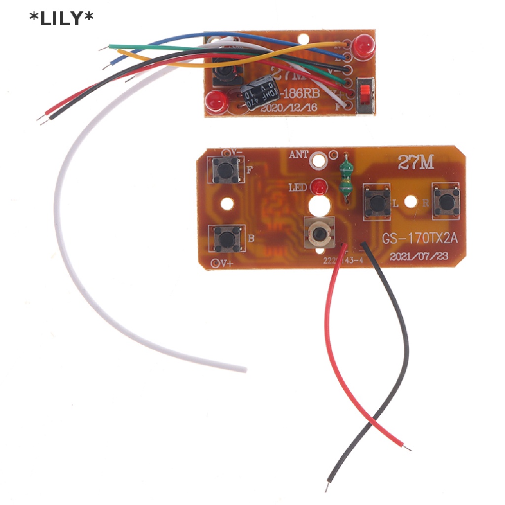 Lily 4ch Rc điều Khiển Từ Xa 27mhz Mạch Pcb Transmitter Receiver Board