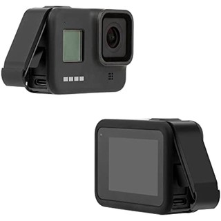 Thay Thế Cửa Bên Nhôm Wateproof Pin Dành Cho GoPro Hero 8 Đen Sửa Chữa Phụ Kiện Cho GoPro 8 33ft Chống Nước Khe Cắm Thẻ SD Nắp Pin