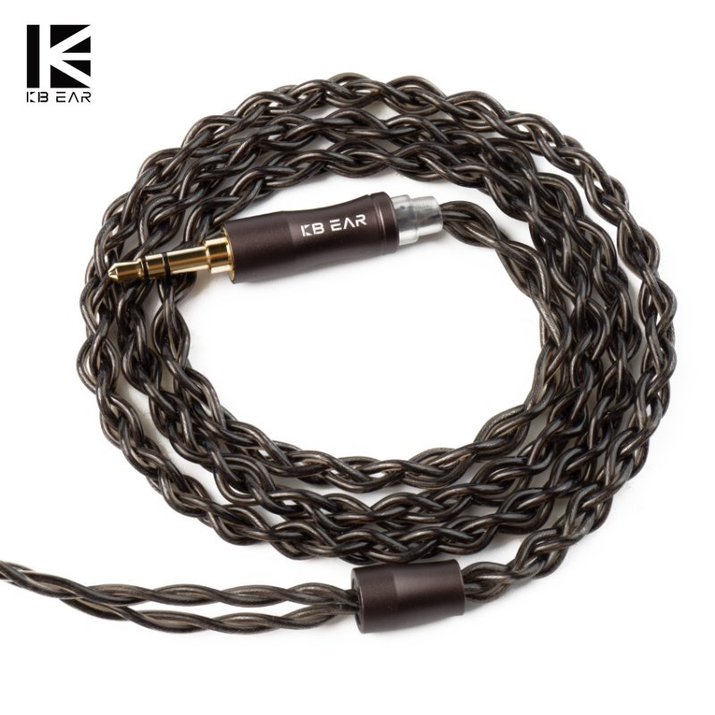 Dây Cáp Nối Tai Nghe MMCX / 2Pin 3.5mm / 2.5mm / 4.4Mm Bằng Hợp Kim Đồng 6N Graphene