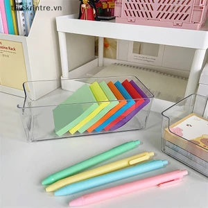 Hộp Đựng Đồ Dùng Bằng Acrylic Trong Suốt Cỡ Lớn Để Bàn Tiện Dụng