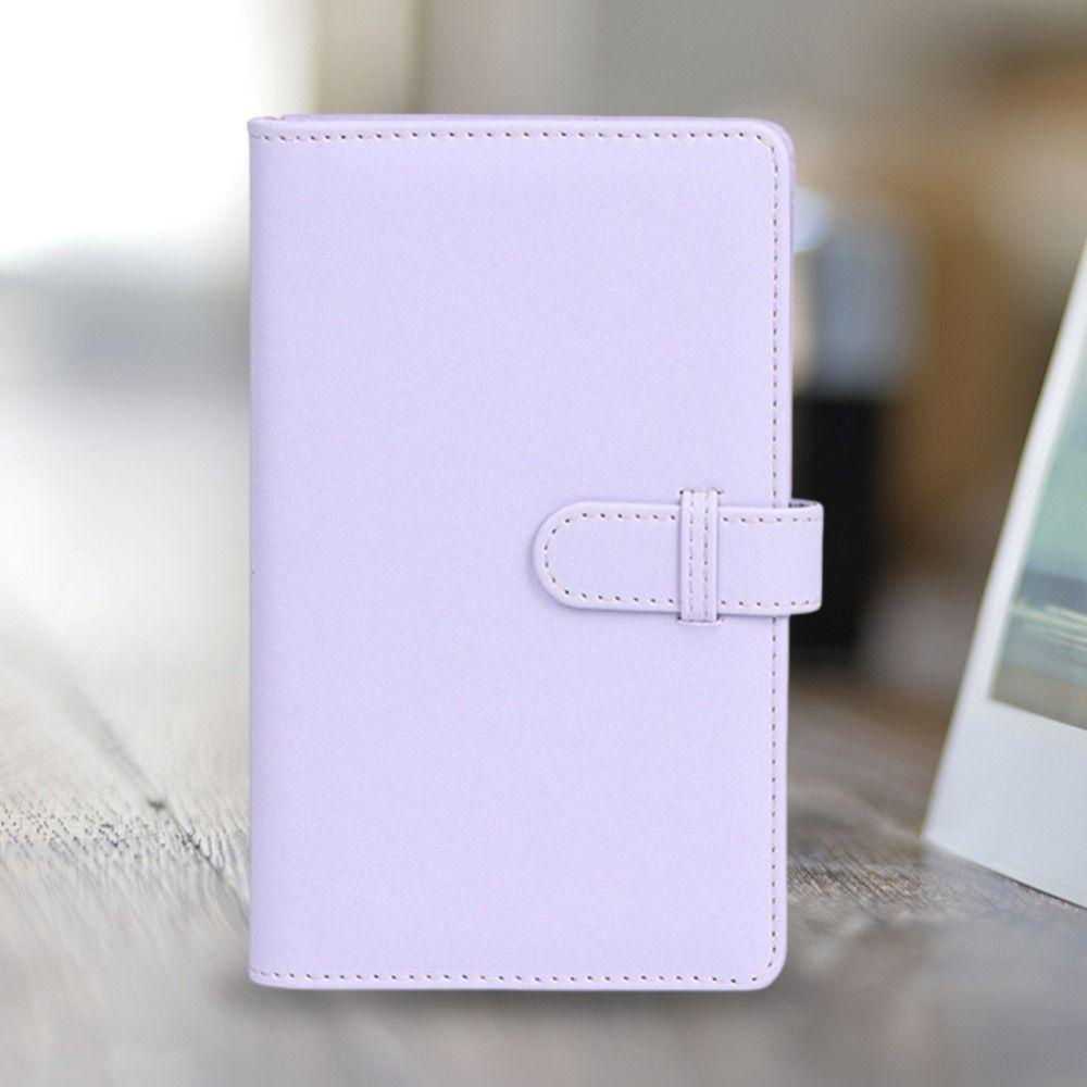 SLICELLIFE Album Ảnh Da PU Bộ Sưu Tập Sách Giấy Ảnh 108 Túi Cho Fujifilm Instax mini 12