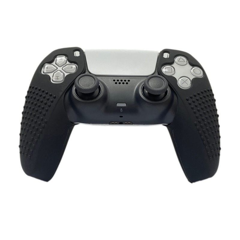 Vỏ Bọc Silicon Cho Tay Cầm Chơi Game PS5 Màu Trắng / Đỏ - Đen / B