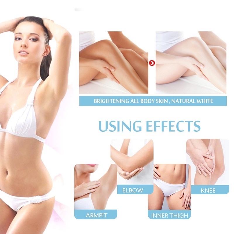 Kem Dưỡng Trắng Vùng Da Dưới Cánh Tay / Đầu Gối / Đùi 50g