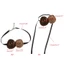 Mya Hoa Vòng Cổ Choker Cho Nữ Mùa Hè Đi Chơi Thanh Lịch Ren-up Flowe Choker Hoa Nâu Xương Đòn Dây Chuyền Trang Sức