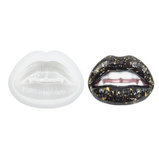 Flgo Mouth Lip Shape Khuôn Silicon Thạch Cao Khuôn Nhựa Epoxy