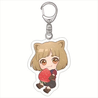 GC9 Câu Chuyện Tình Của Tôi Với Yamada-kun Tại Lv999 Móc Khóa Anime Yamada Akito Kinoshita Akane Móc Khóa Acrylic Túi Dễ Thương Pendan