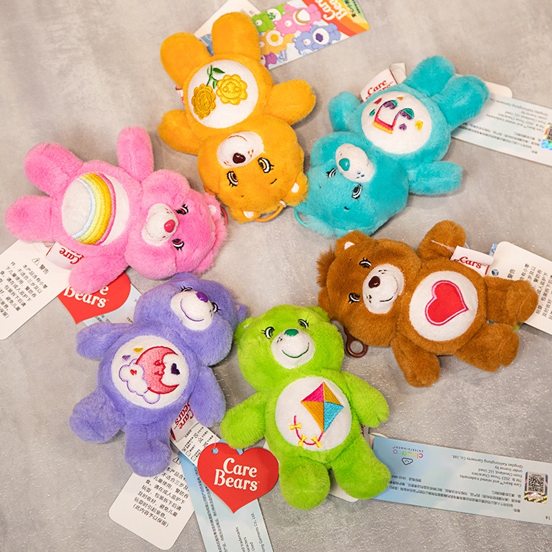 Rytanda Care Bear Plush Toy Care Bears Plushie Animals Plush Doll Toys Gấu Nhồi Bông Mềm Mại Treo Móc Khóa Trang Trí Xe Hơi