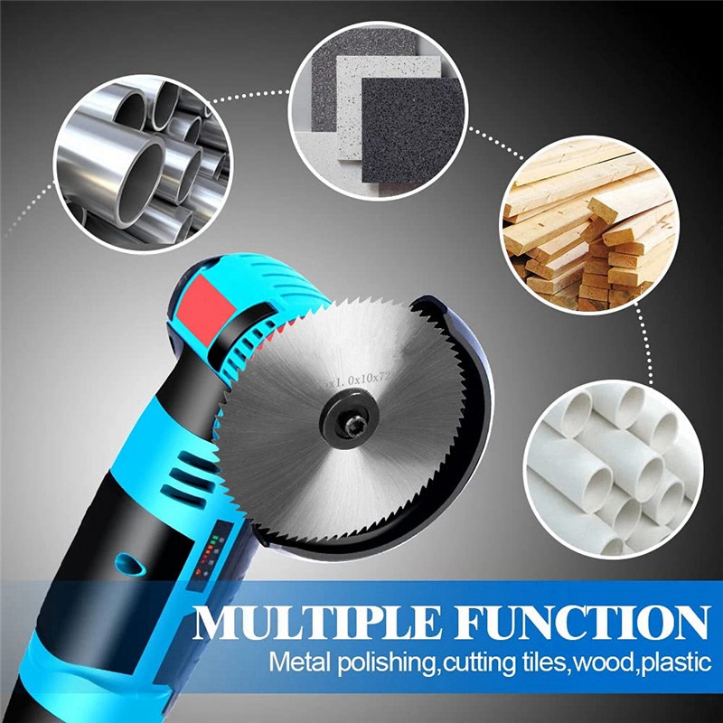 5 Đĩa cắt 75mm cho máy mài góc lỗ khoan 10mm Dụng cụ phay