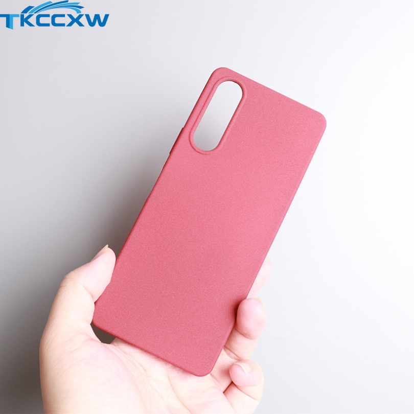 Ốp Điện Thoại Silicon Mềm Cát Nhám Chống Dấu Vân Tay Cho Sony Xperia 1 V IV III Xperia 10 V IV II III Xperia 5 IV III