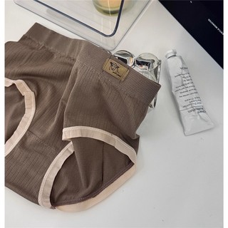 Quần Lót Cotton Lưng Vừa Không Đường May Kháng Khuẩn Thoải Mái Cho Nữ