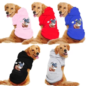 Áo sweater Có Mũ Trùm Ấm Áp Theo Phong Cách Thu Đông Dành Cho Thú Cưng