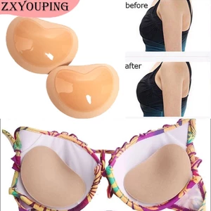 ZXYOUPING Miếng dán ngực áo lót miếng lót nâng ngực dán ngực vải giúp ngực đầy đặn hơn khi mặc cùng bikini và áo ngực