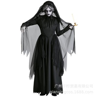 Trang Phục Hóa Trang halloween Nhân Vật Phù Thủy Ma Cà Rồng Kinh Dị Năm 2023