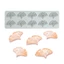 Cc 10 Khoang Rỗng Ginkgo Lá Ren Thảm Sô Cô La Fondant Khuôn Silicon Trang Trí Bánh Dụng Cụ Cho Đường Trang Trí Bánh