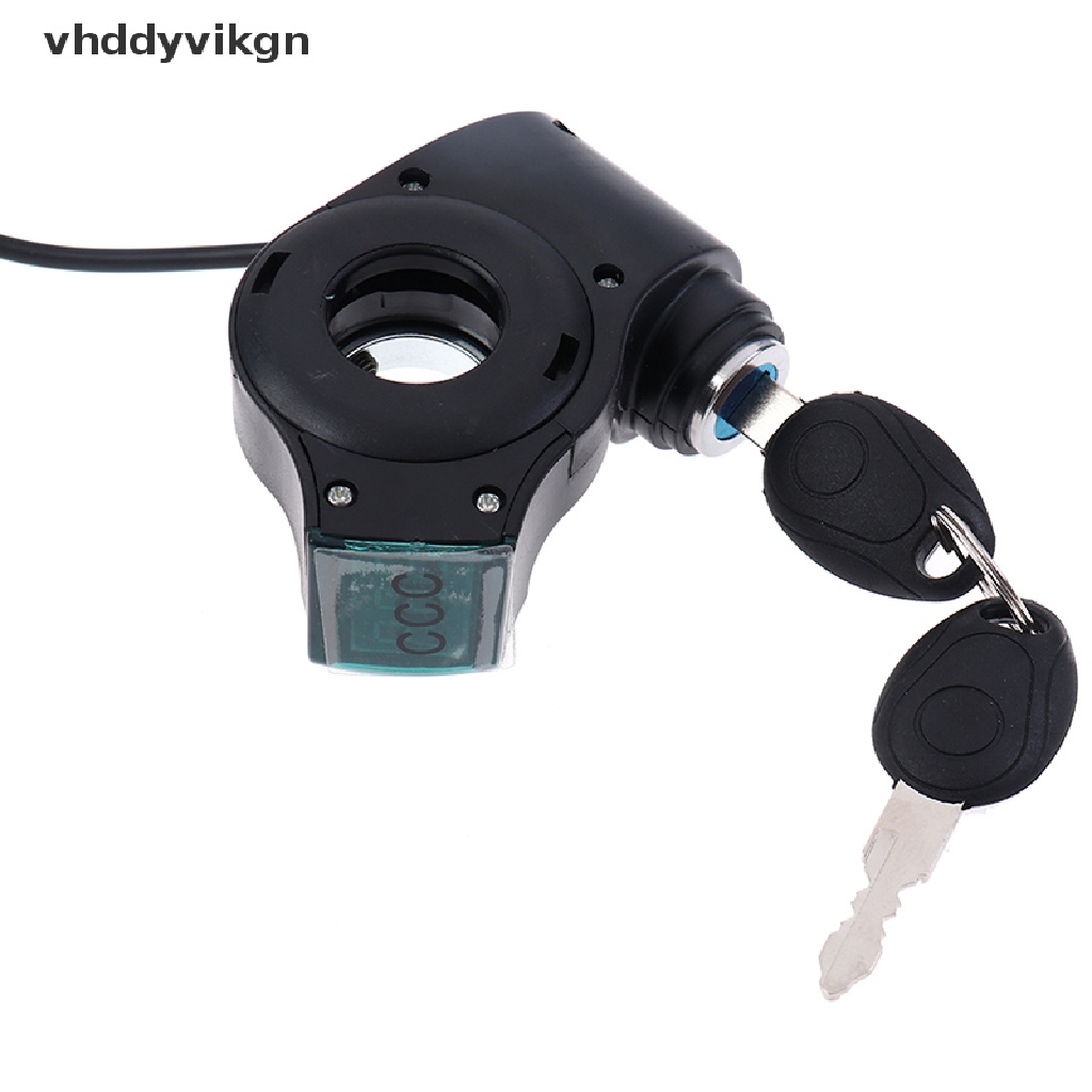 Điện hiển thị điện áp có chìa khóa cho xe đạp điện