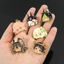 HT3 Anime Genshin Tác Động Men Trâm Chân Dễ Thương Ve Áo Huy Hiệu Phụ Kiện Trang Sức Xiao Wanderer Cyno Tighnari Quà Tặng Để