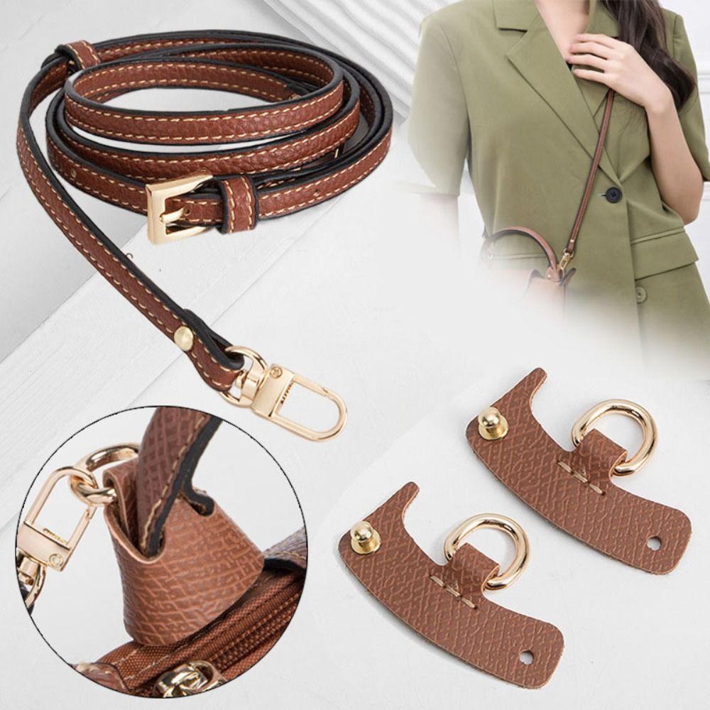 HOBBYIN Dây Đeo Túi Xách Bằng Da Thật Thay Thế Cho Longchamp