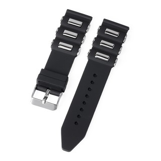 Dây Đeo Đồng Hồ Thể Thao Bằng Silicone Chống Nước 26mm 24mm 22mm Cho Nam