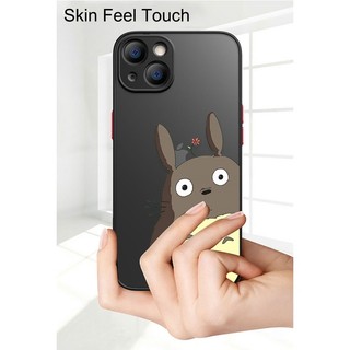 Ốp Điện Thoại Di Động Cảm Giác Da Mềm Chống Sốc Spirited Away Totoro No Face Man Cho Apple iPhone 14 13 12 11 PLUS PRO MAX MINI 6 6S 7 8 PLUS iPhone X XS XR X MAX SX MAX SE2020 SE2022