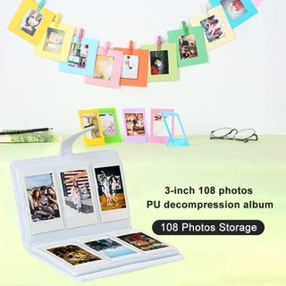 [Giao hàng từ Việt Nam] Album ảnh OAKANDME Tem vé Giấy ảnh lưu trữ 3 inch cho Fujifilm Instax mini 12