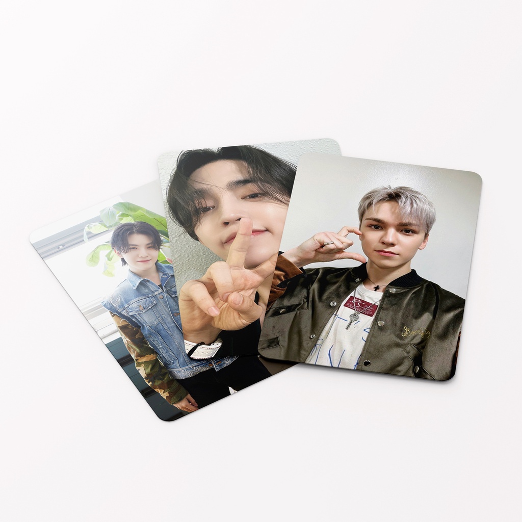 Hộp 55 Ảnh Lomo Card Nhóm Nhạc Seventeen F * CK MY LIFE