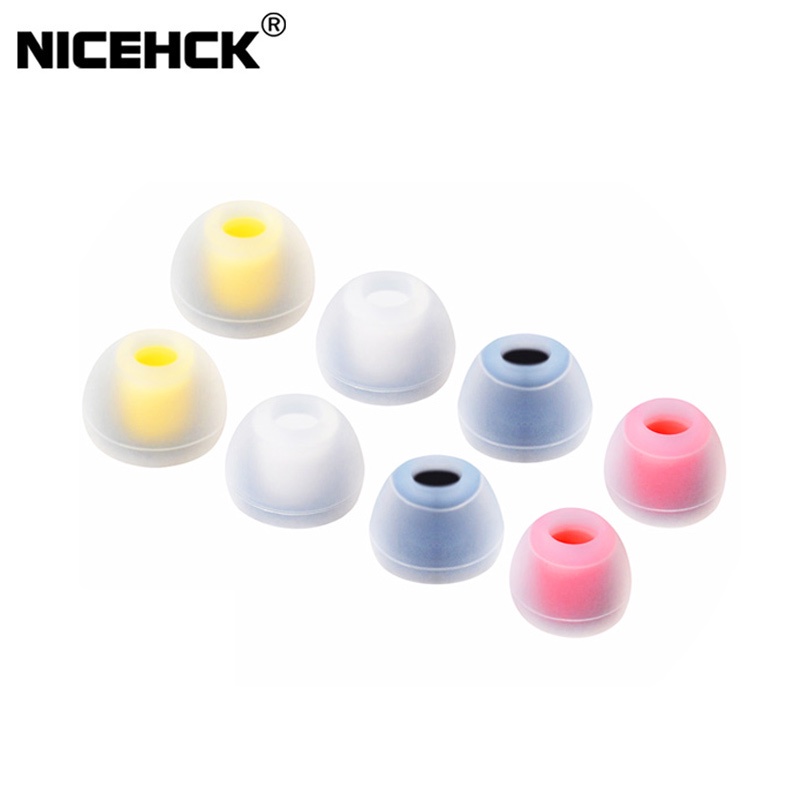 Nút Tai Nghe Nhét Tai Bằng Silicon Cách Âm NiceHCK 07 Cho NX7 MK3 ASX ZSN ZS10 Pro ZSX