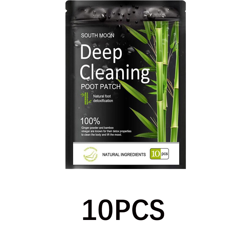 Miếng Dán Chân Thải Độc Giảm Căng Thẳng Chiết Xuất Gừng Tự Nhiên
