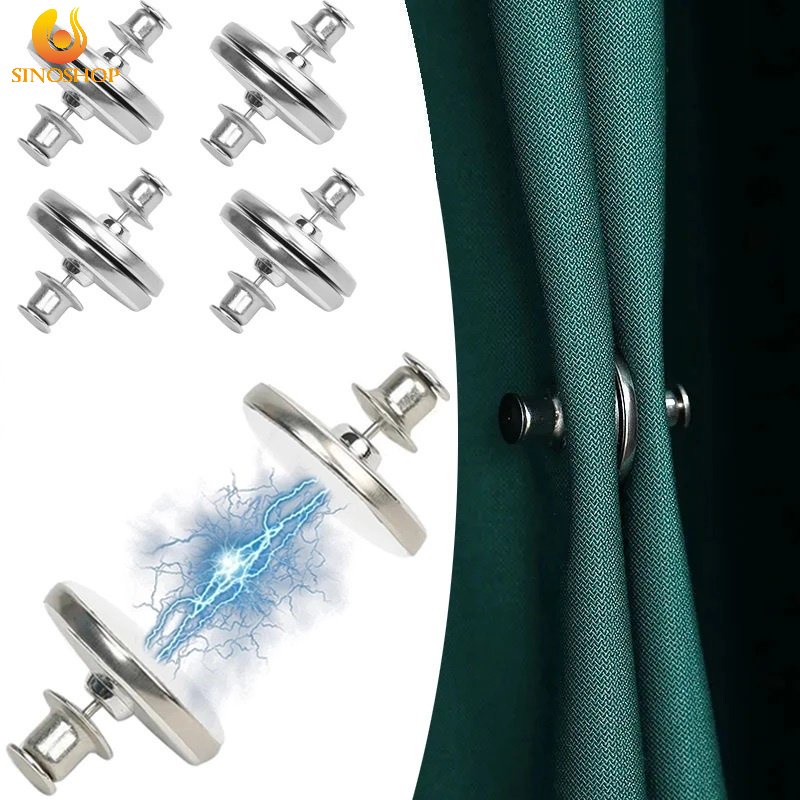 Kẹp Rèm cửa sổ Nam Châm Tháo Rời Được Tiện Lợi | Shopee Việt Nam