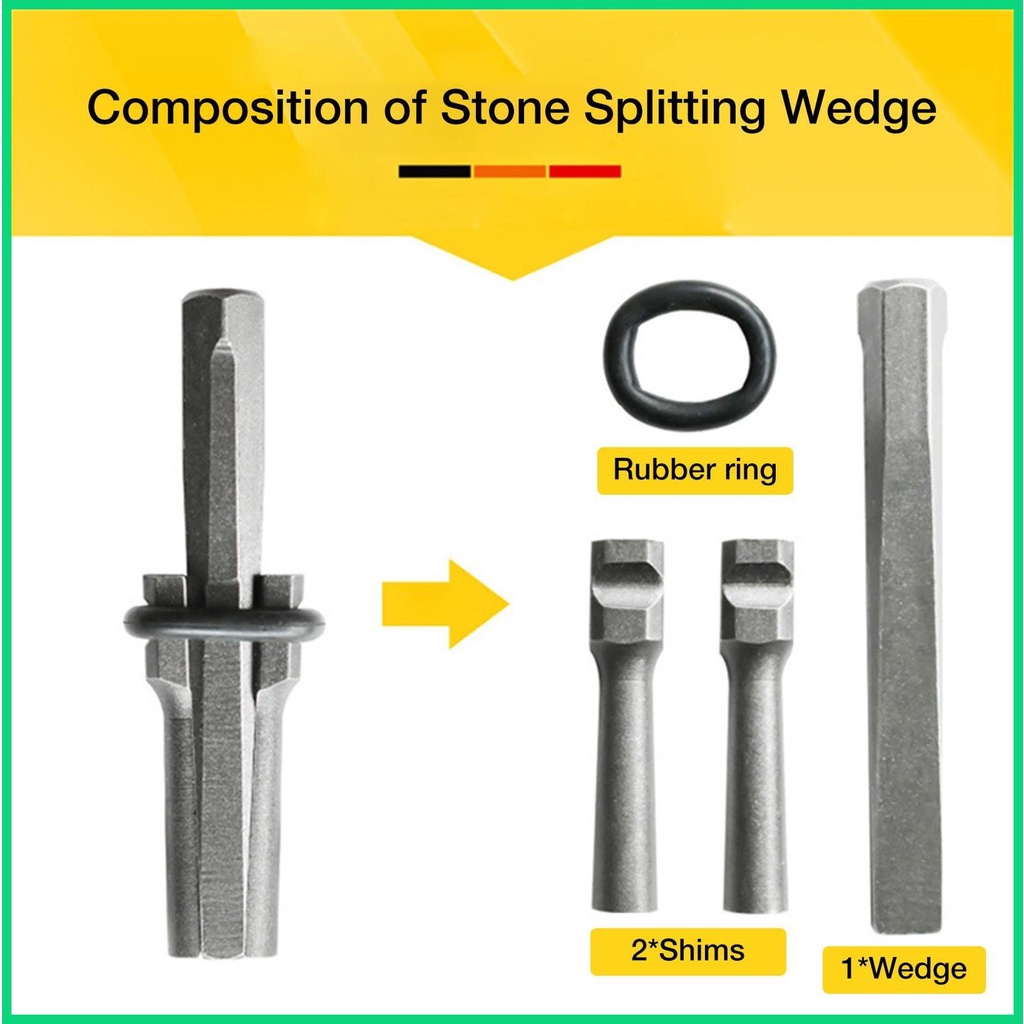 Rock Chia Đá Xuồng Hạng Nặng Shim Và Nêm Sắt Chia Bê Tông Và Đá Cầm Tay jiwvn